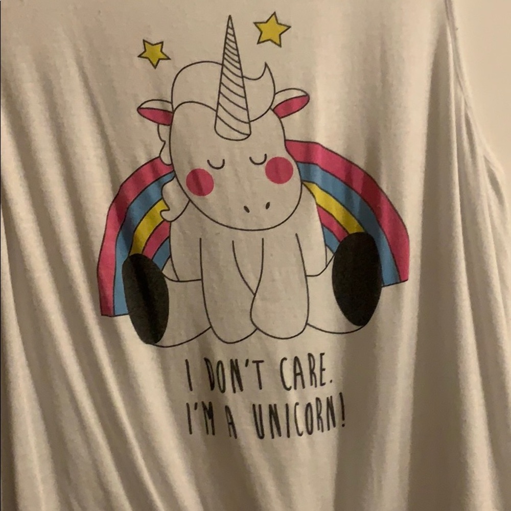Unicorn Tee size Small
